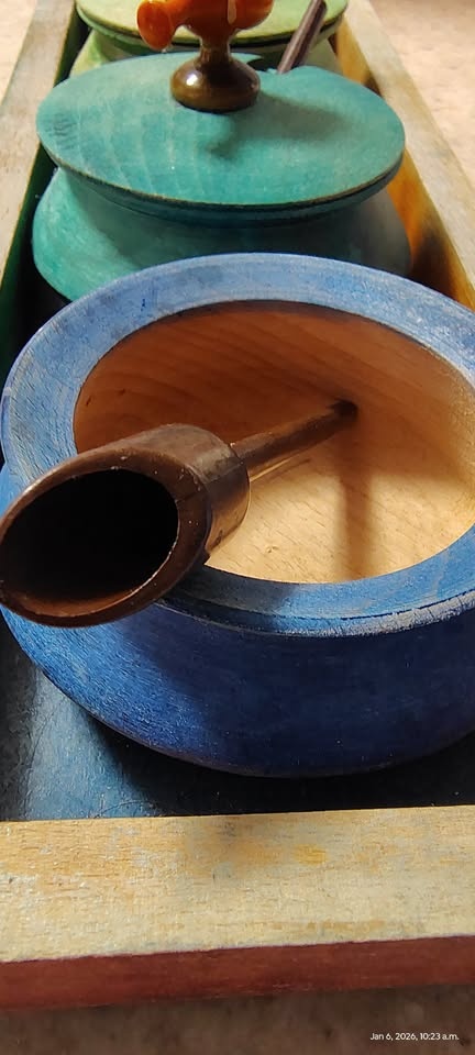 🌿 Handmade Wooden Herb & Spice Jar Set - photo 2