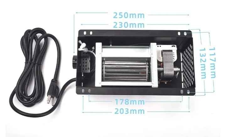 Fireplace / Wood Stove Blower Fan S31105 - photo 2