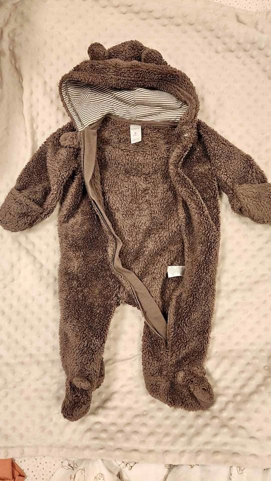 Carter's baby bear sherpa fleece bunting