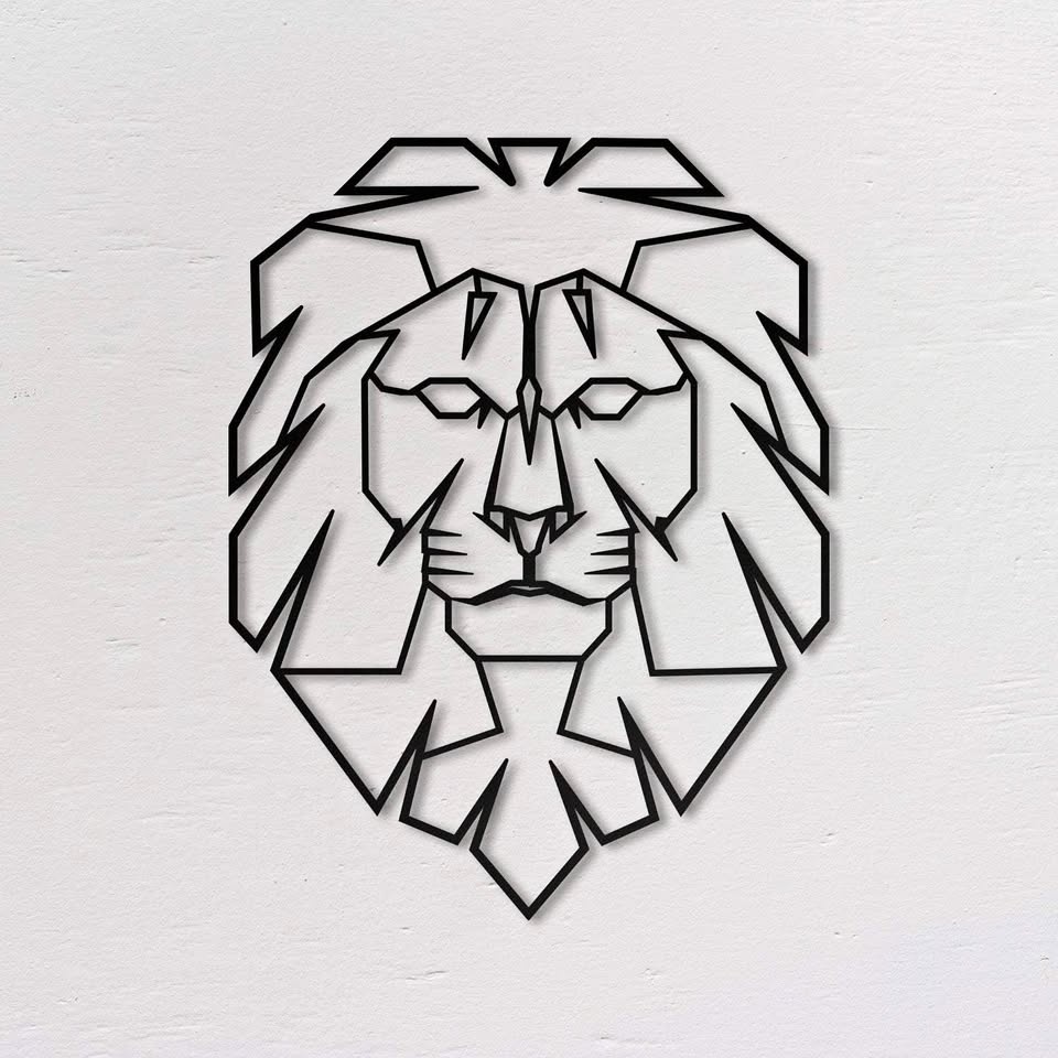 Metal Wall Decor Lion