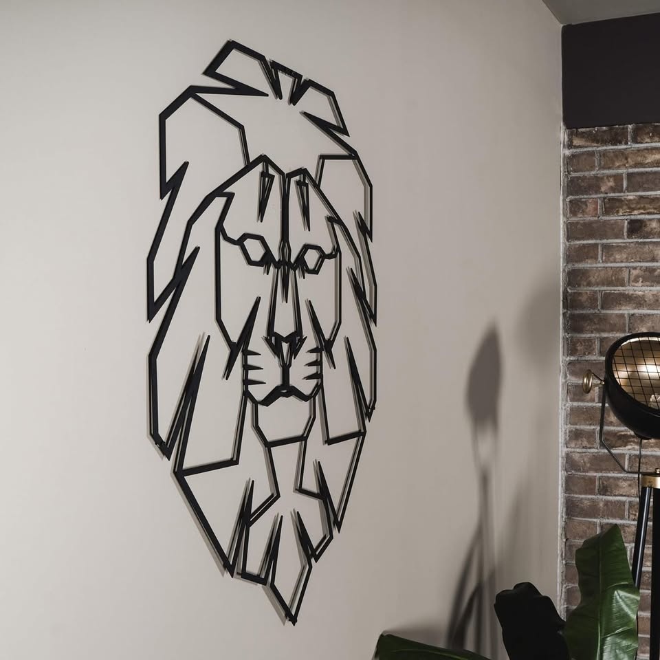 Metal Wall Decor Lion - photo 4