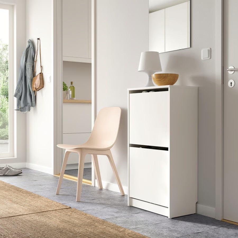 IKEA BISSA Shoe cabinet with 2 compartments - photo 2