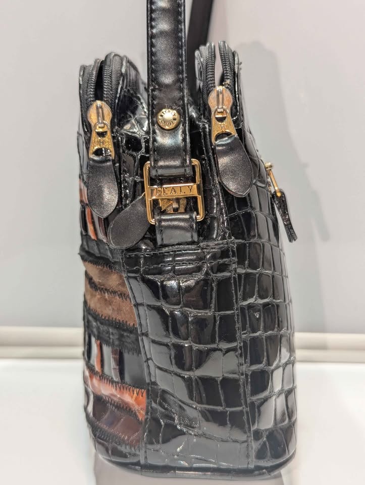 Rare Vintage Italian Patchwork Crossbody - photo 3