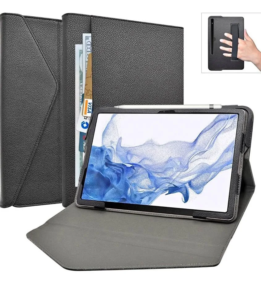 Galaxy Tab S8 Plus Case, S7 FE Case, Folio Cover thumbnail