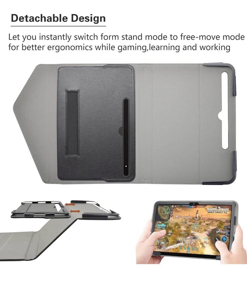 Galaxy Tab S8 Plus Case, S7 FE Case, Folio Cover - photo 2