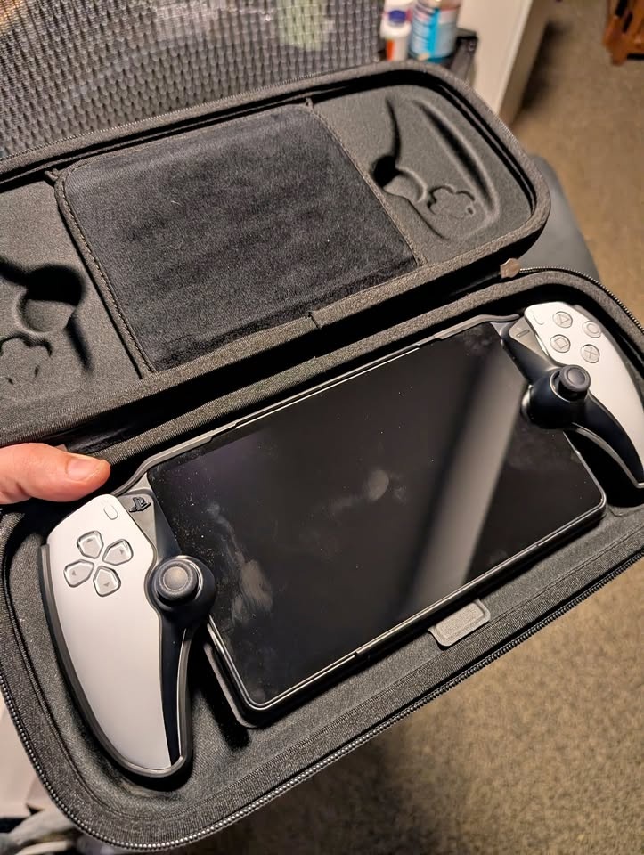 Playstation Portal with cover and carrying case