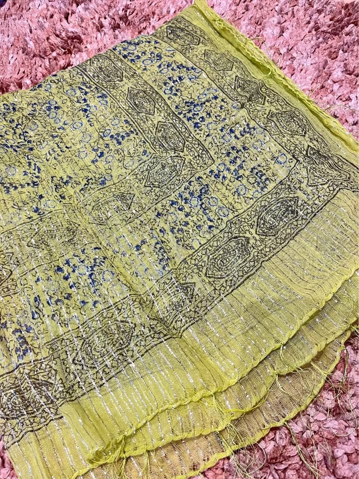 Green Sparkly Scarf