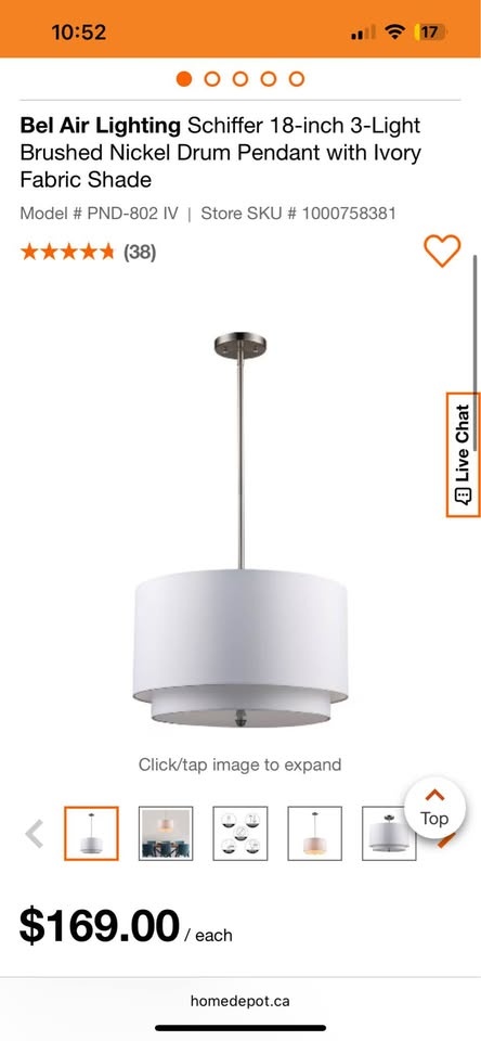Ivory Ceiling Light - photo 5
