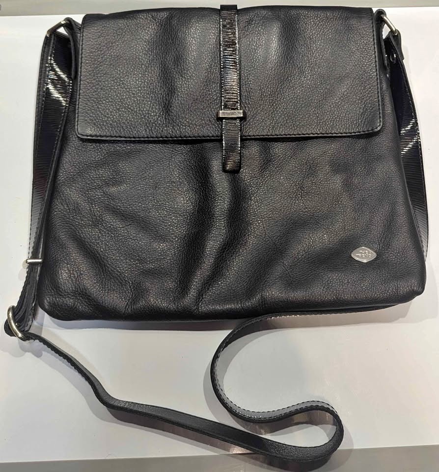 "The Trend" Luxury Italian Leather Organizer Crossbody