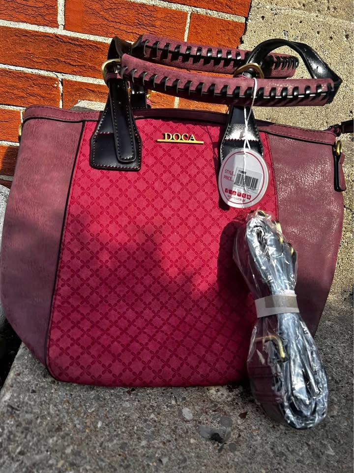 DOCA European Handbag