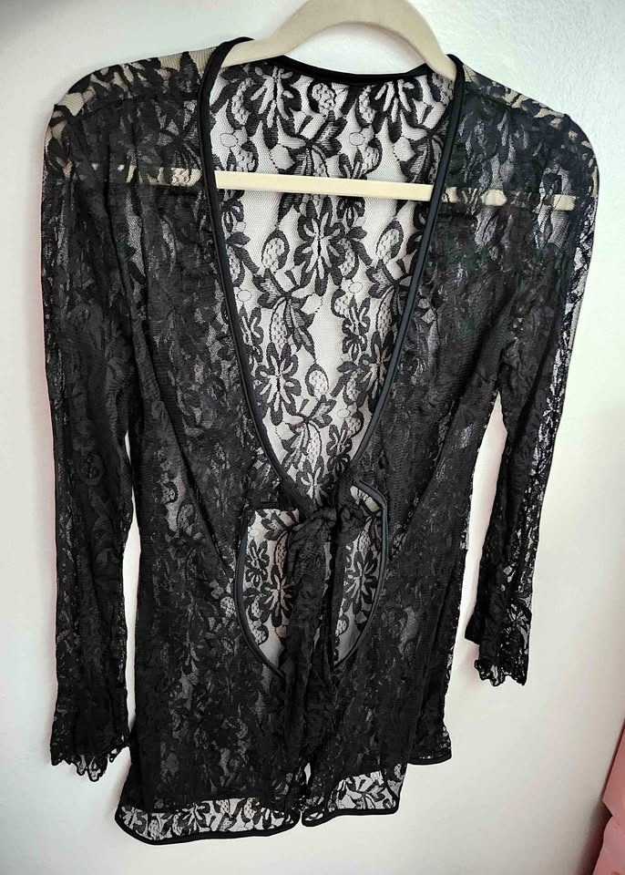 Short completo transparente size XL