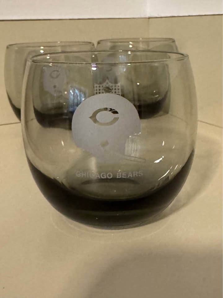 Chicago Bears Vintage Rocks glasses set if 3 - photo 4