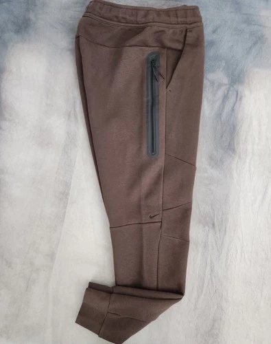 Nike Tech Fleece Pants Joggers Brown HV0959 237 Men's Size L