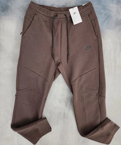 Nike Tech Fleece Pants Joggers Brown HV0959 237 Men's Size L - photo 3
