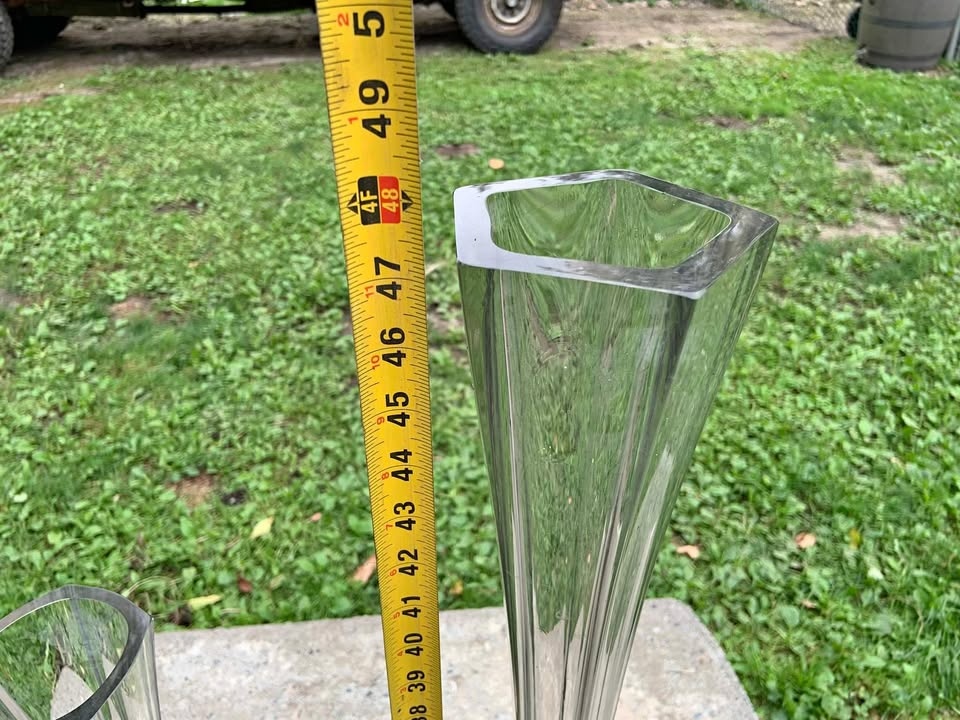 Two Glass Vases