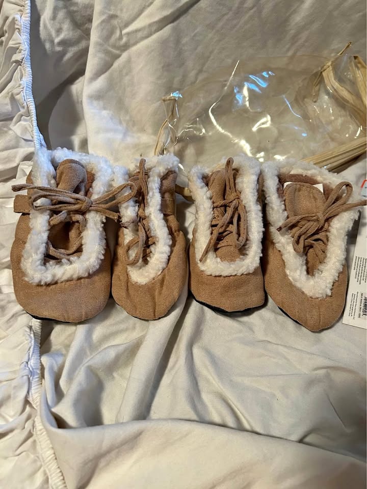 Shearling Dog Boots