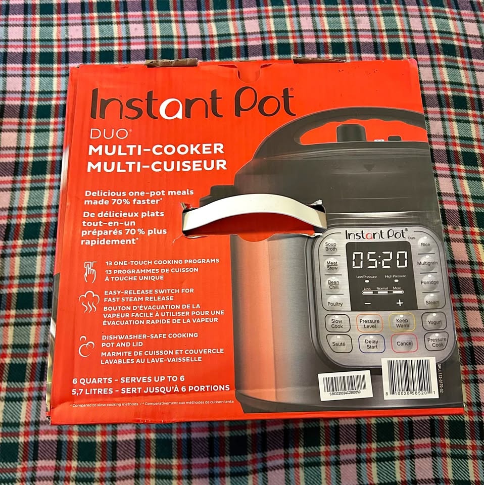 Brand New Instant Pot Duo 6-Quart Multi-Cooker (7-in-1) – OBO