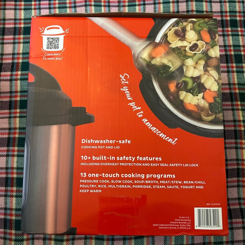 Brand New Instant Pot Duo 6-Quart Multi-Cooker (7-in-1) – OBO - photo 3