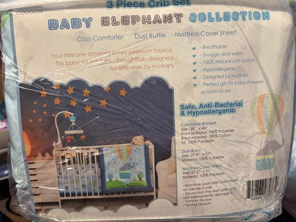 3 Piece Crib Set