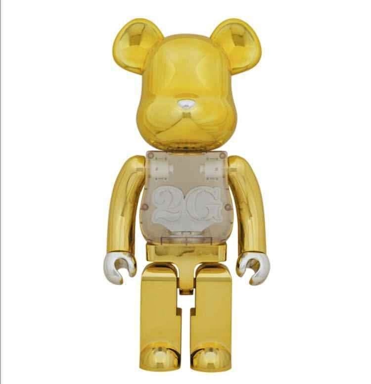 BEARBRICK 2G Reverse 1000%