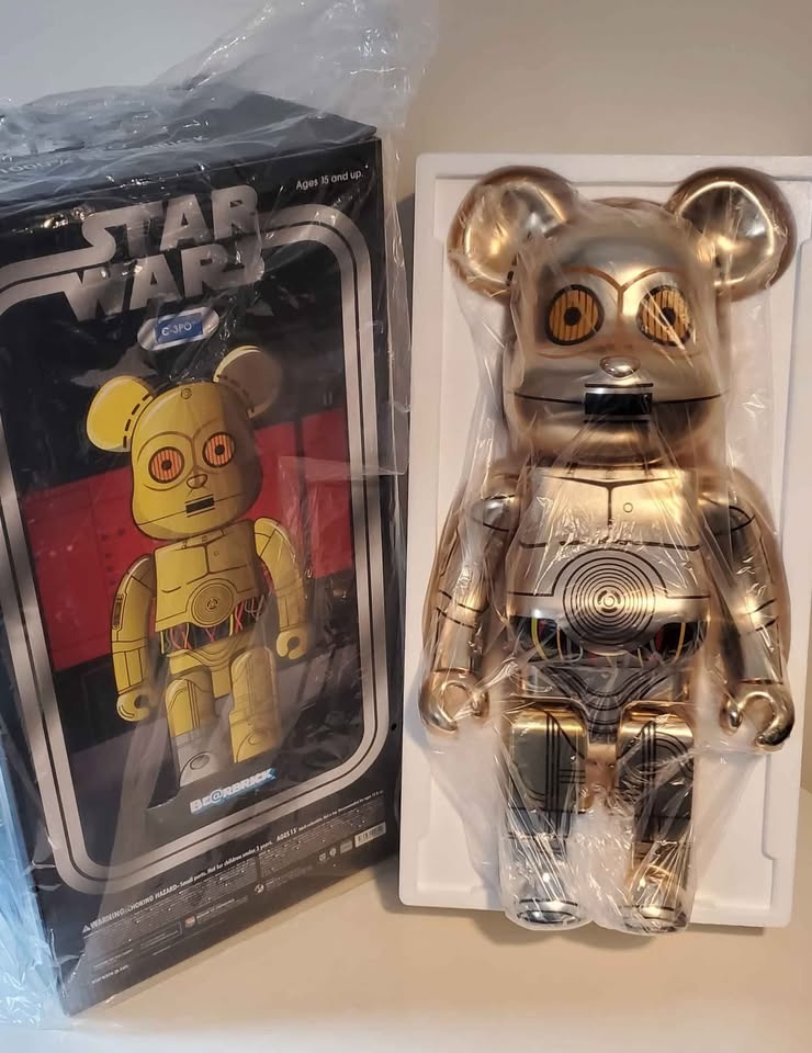 BEARBRICK STAR WAR C-3PO 1000% - photo 2