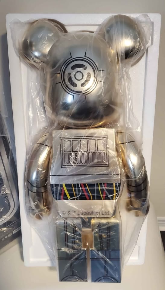 BEARBRICK STAR WAR C-3PO 1000% - photo 4