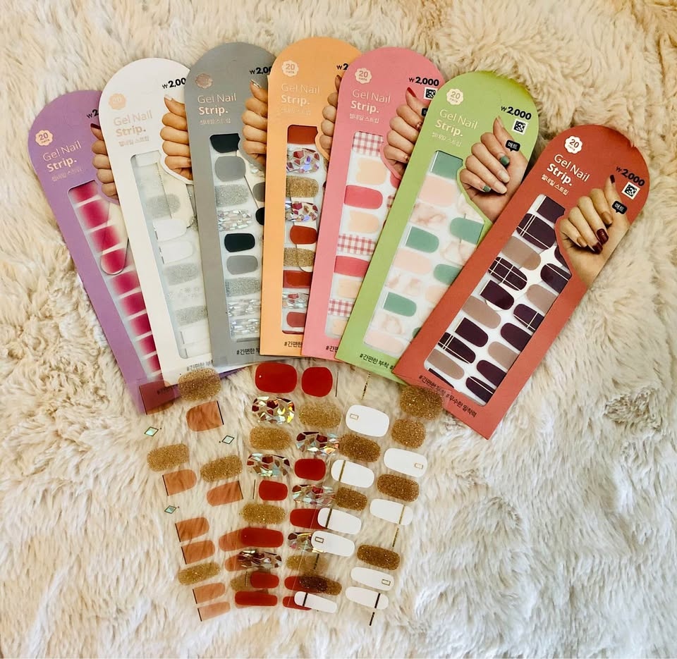 Gel Nail strip stickers