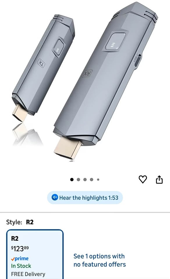 (New) Wireless HDMI Transmitter and Receiver