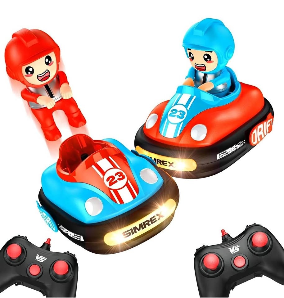 (New) Remote Control Bumper Car set of 2