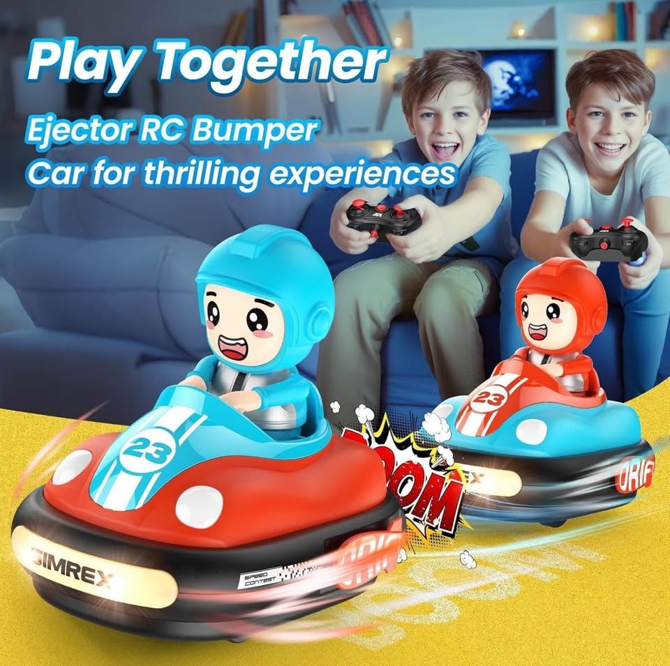 (New) Remote Control Bumper Car set of 2 - photo 3