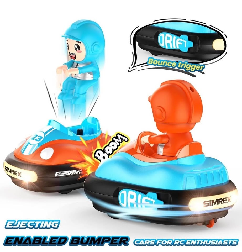 (New) Remote Control Bumper Car set of 2 - photo 5