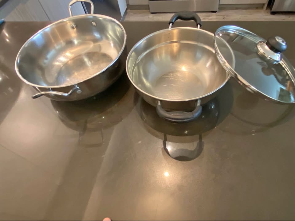 Stainless Steel Deep Frying Pan