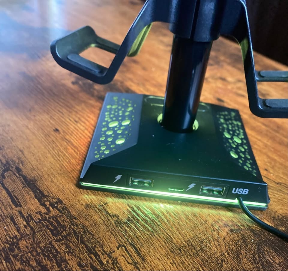RGB Gaming Controller Stand, Headphone and Controller Holder - photo 3