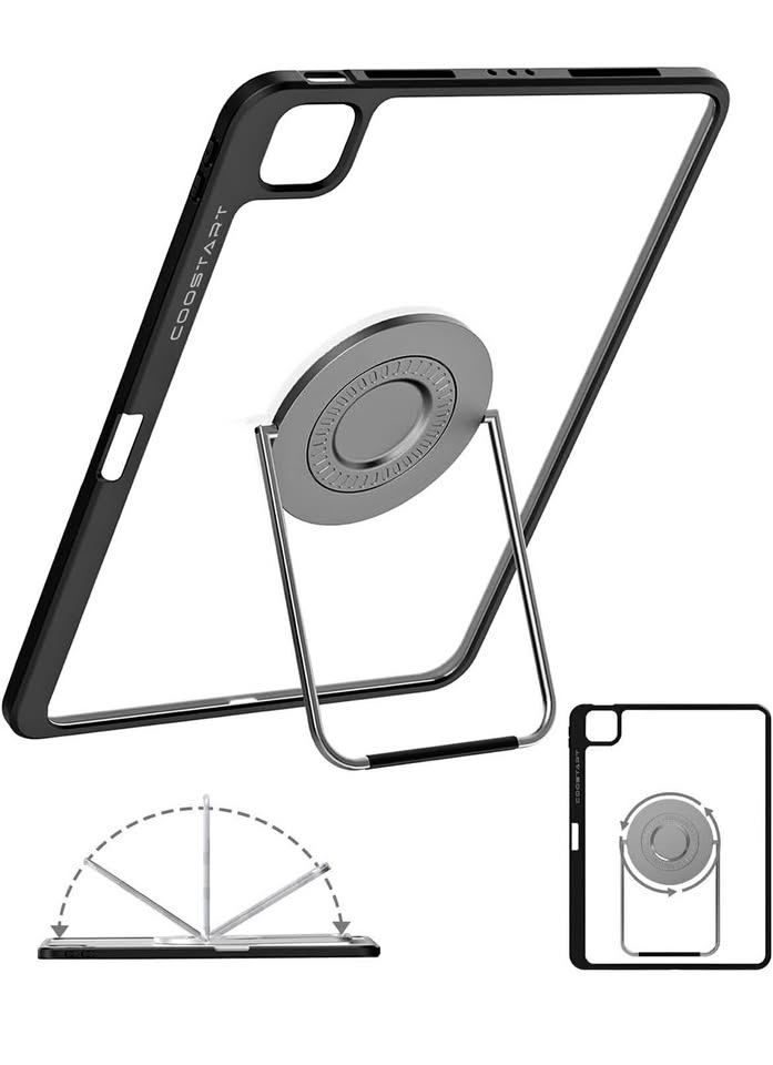 iPad Air/Pro 11" Rotating Case with Pencil Holder