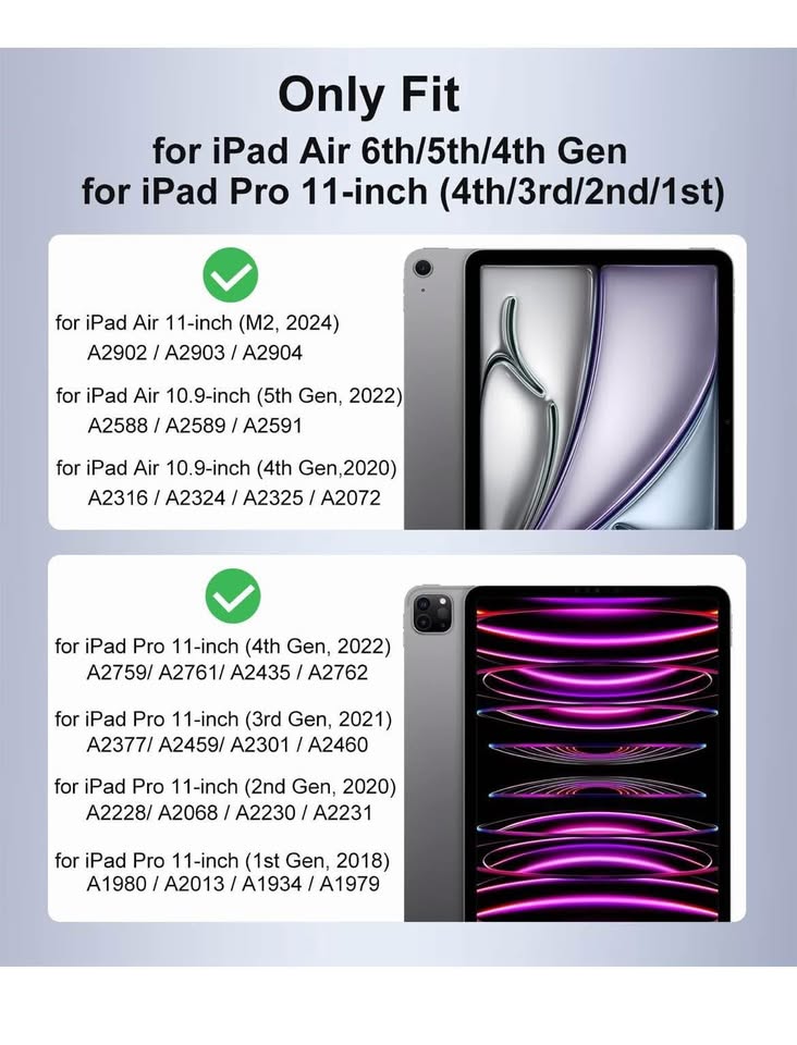 iPad Air/Pro 11" Rotating Case with Pencil Holder - photo 4