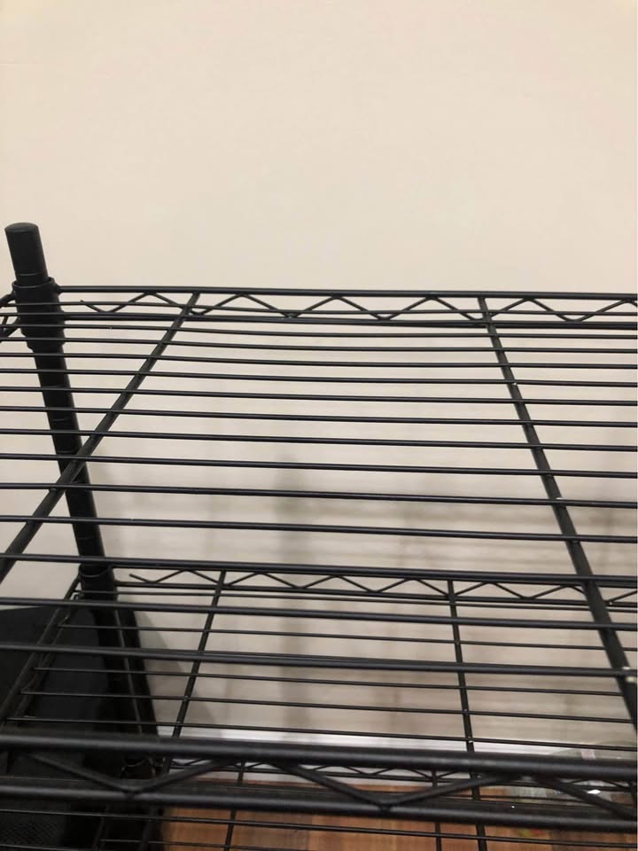 3-tier metal shelf unit - photo 2