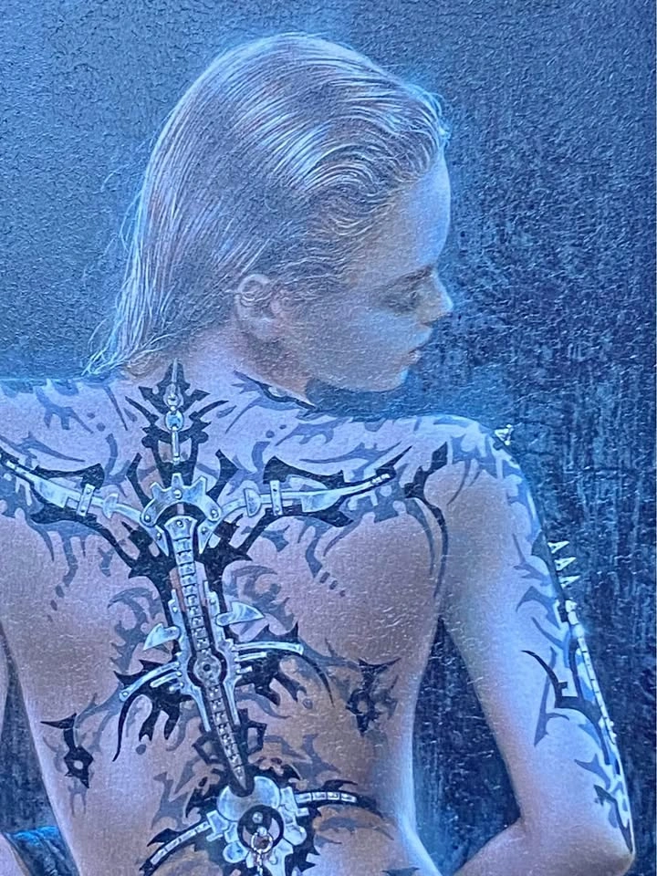 Tattoo Chick Luis Royo La Flor Del Dolor Art