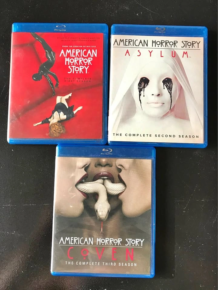American Horror Story Bluray Seasons 1-3