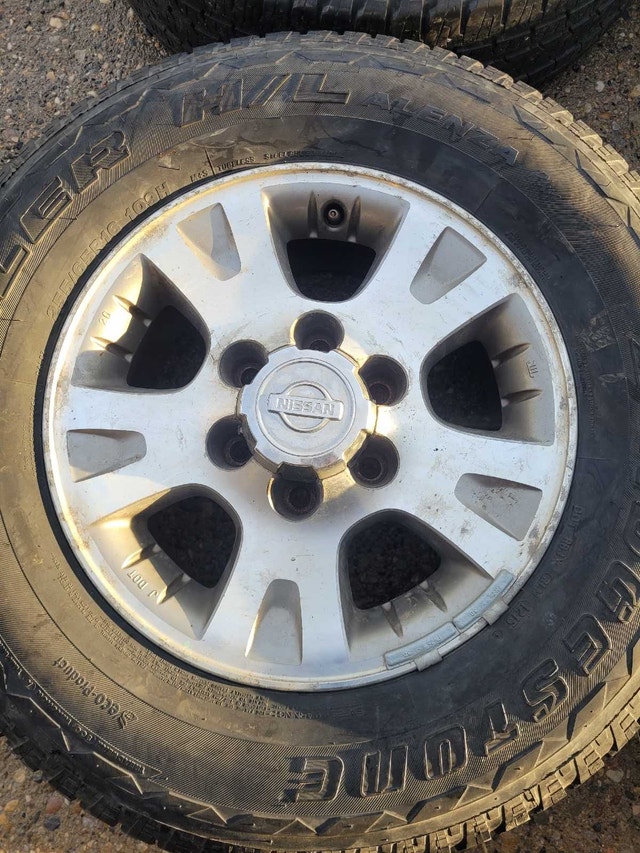Nissan Pathfinder 16 Inch Rims 255/65/16 All Season Tires - photo 4