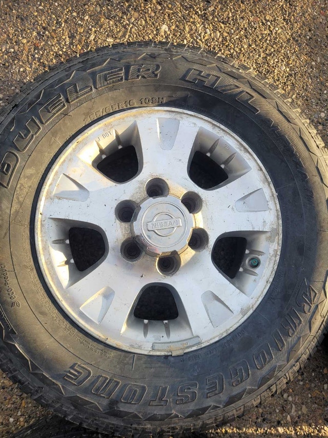 Nissan Pathfinder 16 Inch Rims 255/65/16 All Season Tires - photo 5