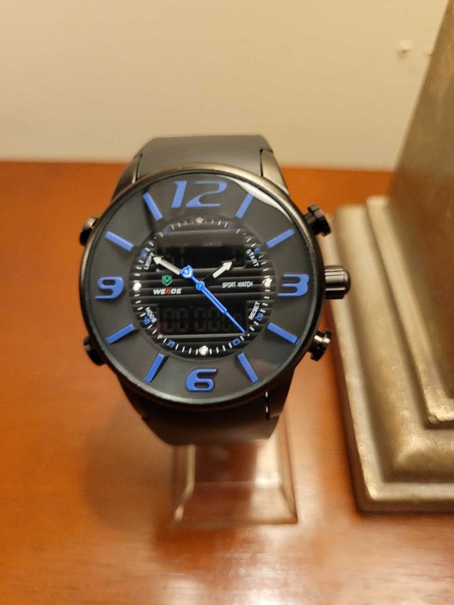 Blue Weide Sport Digital Dual Time Men's Watch - photo 4
