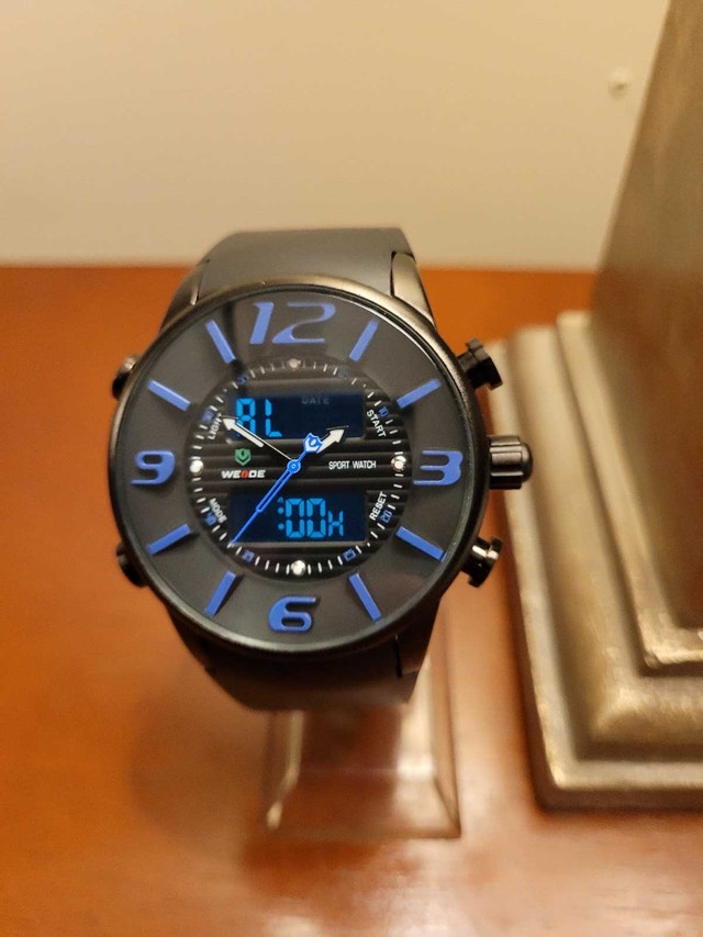 Blue Weide Sport Digital Dual Time Men's Watch - photo 5