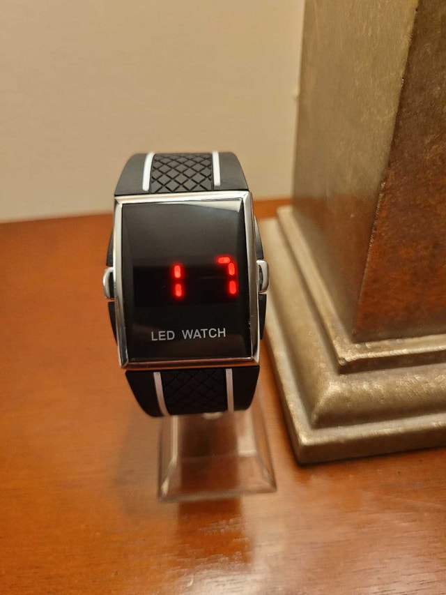 Brand New LED Digital Black Men's Watch - photo 5