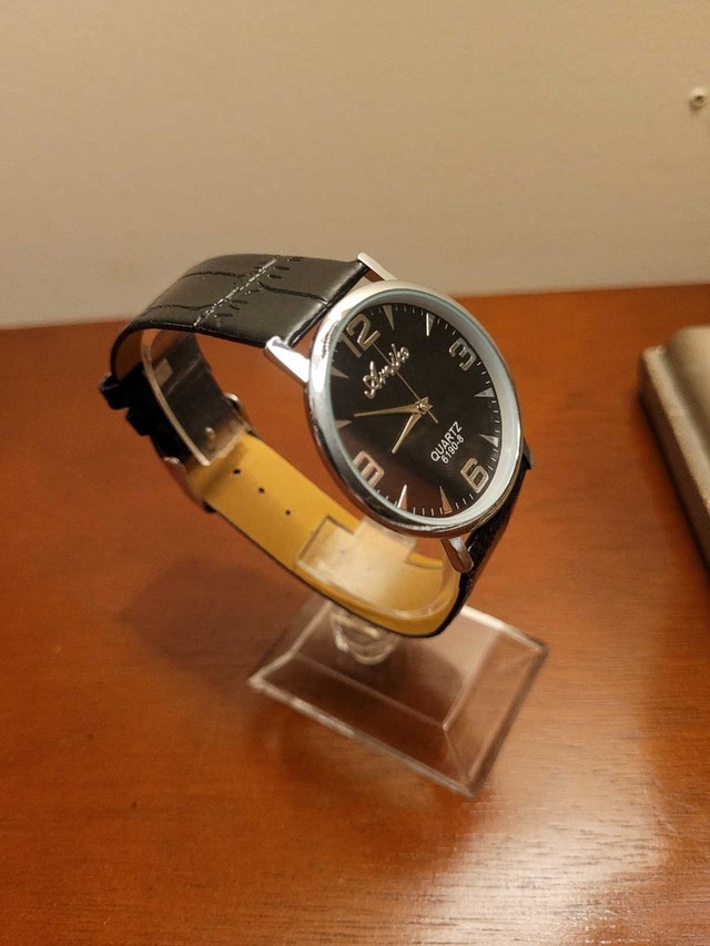 Brand New Black Arvike Quartz Men's Watch - photo 3
