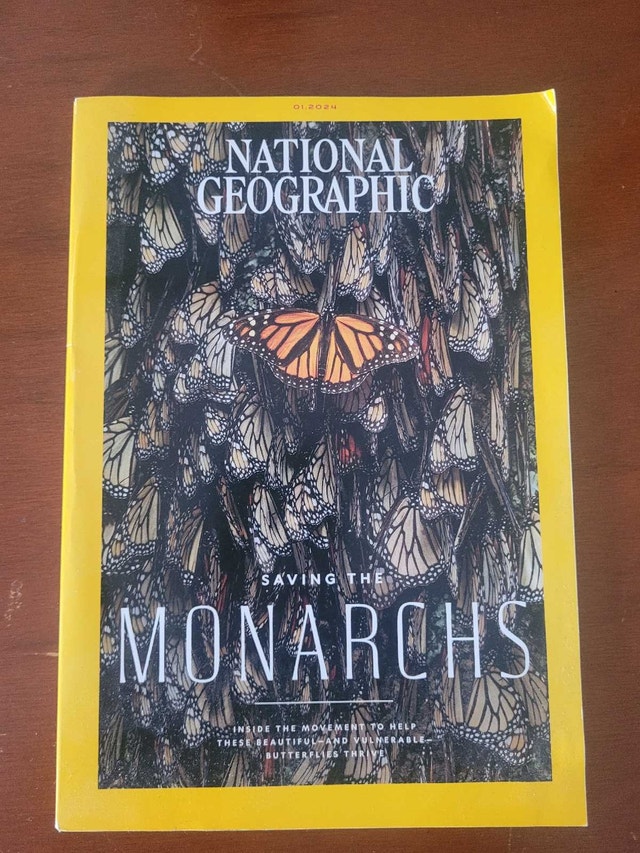 2024 National Geographic Magazine - Saving the Monarchs