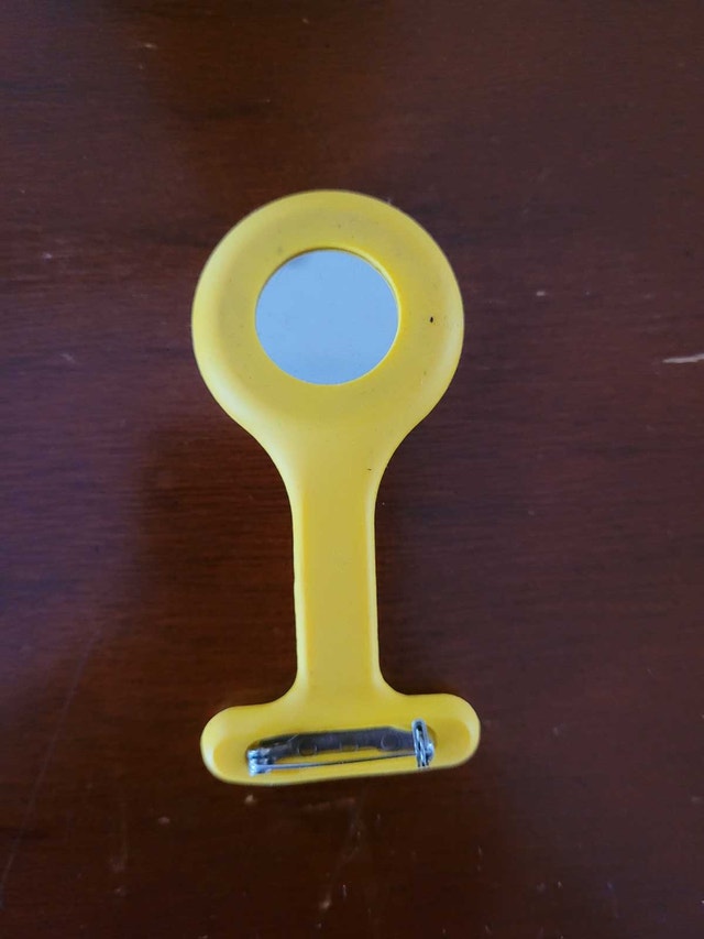 Brand New Yellow Silicone Nurse Scrub Watch - photo 2
