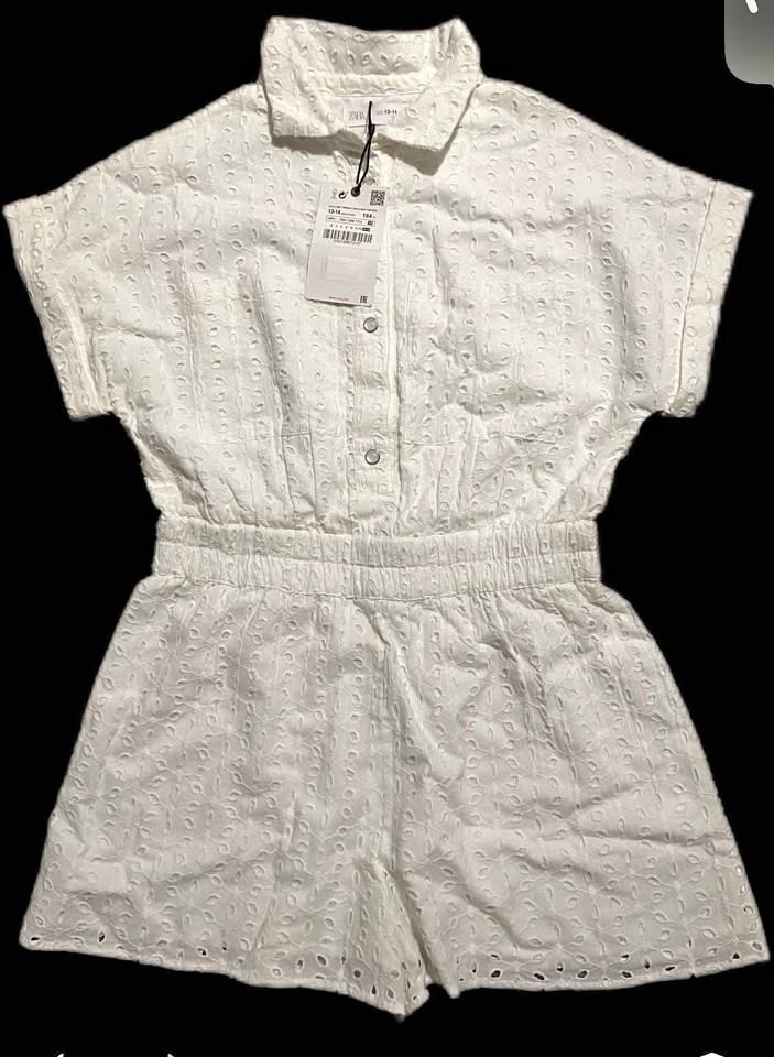 White Zara Romper