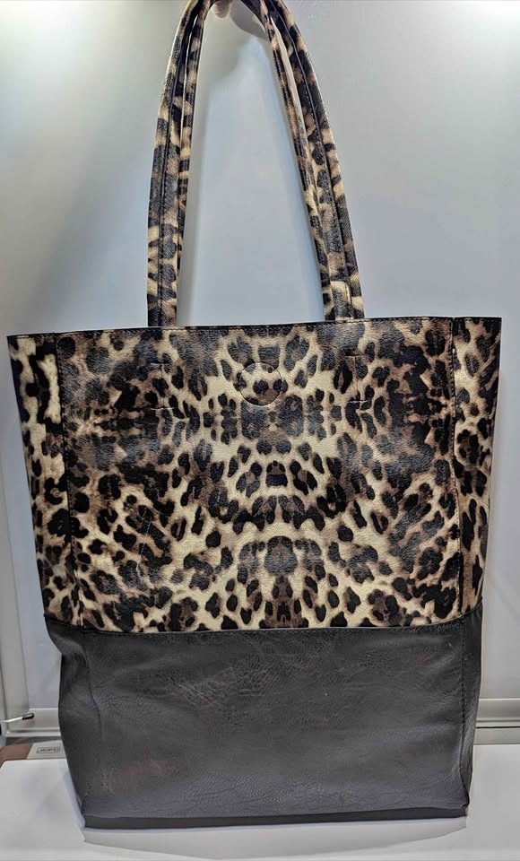 The Timeless Jessica Leopard Print Tote