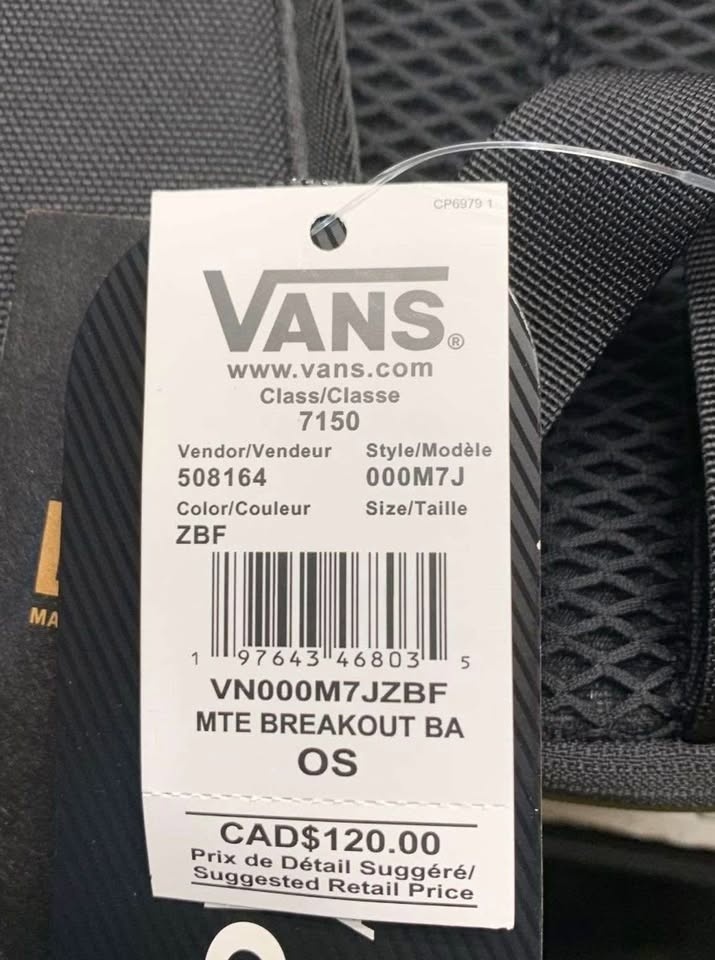 VANS Men's MTE Breakout Backpack - photo 3