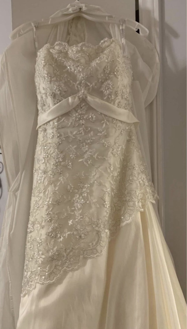 Vintage Victorian‑Style Wedding DressOff – Never Wor - photo 2